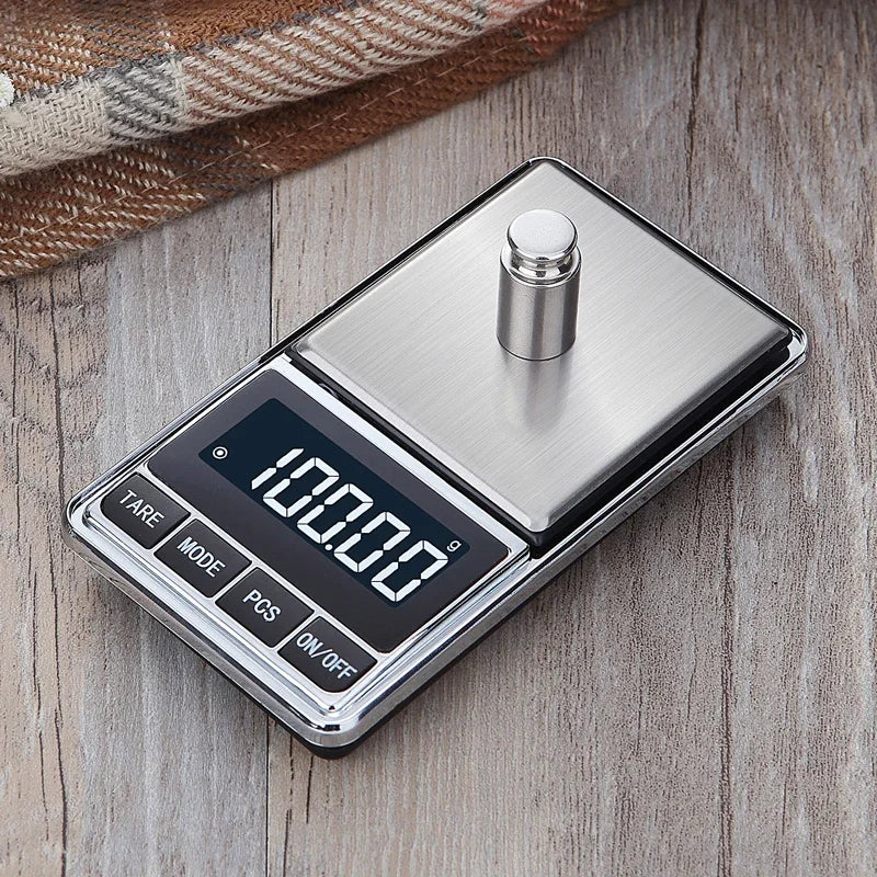 Electronic Jewelry Scale Balance Gram Scale 500g/0.01g High Accuracy Jewelry Gold Scales Mini Pocket Scale Kitchen Weight Tools